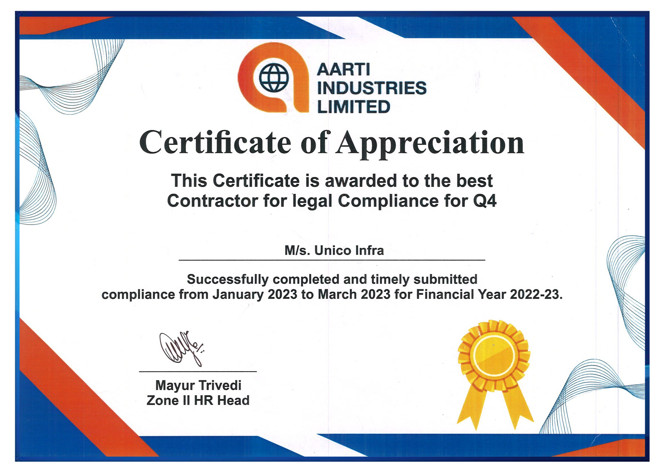 Certificate-of-Recognition